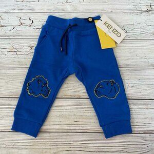 Kenzo Baby Boy Cotton Joggers Sweatpants - Size 9M